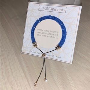 Crystal energy bangle 😍